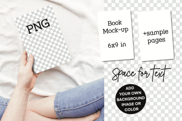 Book Cover Mockup 6x9 Interior Display: A Simple Solution for Stunning Book Presentations