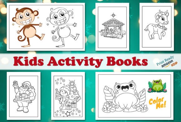 Christmas Kids Activity Books
