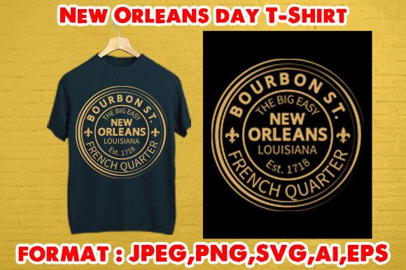 New Orleans T-Shirt: A Versatile Design for Your Print-on-Demand and KDP Business