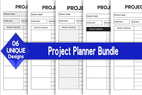 Project Planner Log Book Bundle KDP: A Practical Tool for Amazon KDP Authors