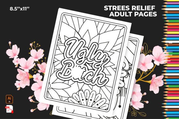 Stress Relief Adult Coloring Page 11
