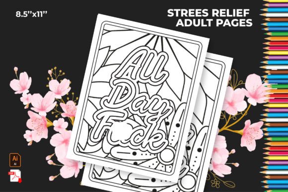Stress Relief Adult Coloring Page 13