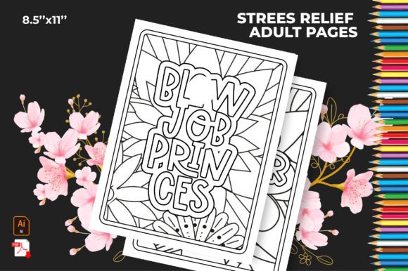 Stress Relief Adult Coloring Page 17