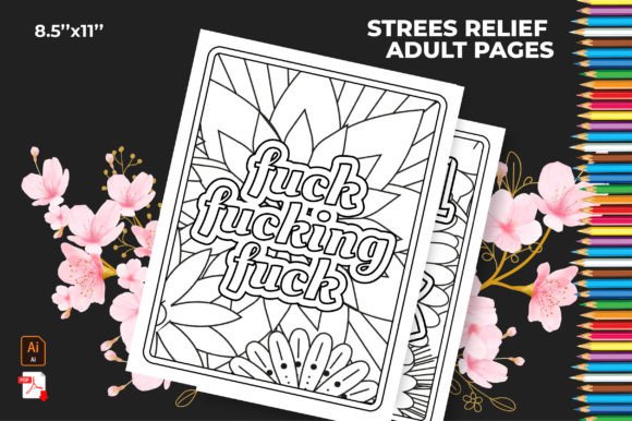 Stress Relief Adult Coloring Page 24: A Practical Guide for Creative Relaxation