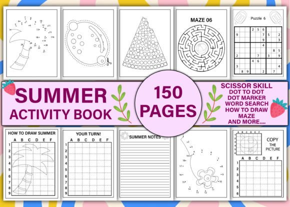 Summer Activity Book for Kids Vol-4: A Creative Learning Resource for Young Minds
